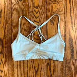 Alo Yoga sports bra, pistachio green